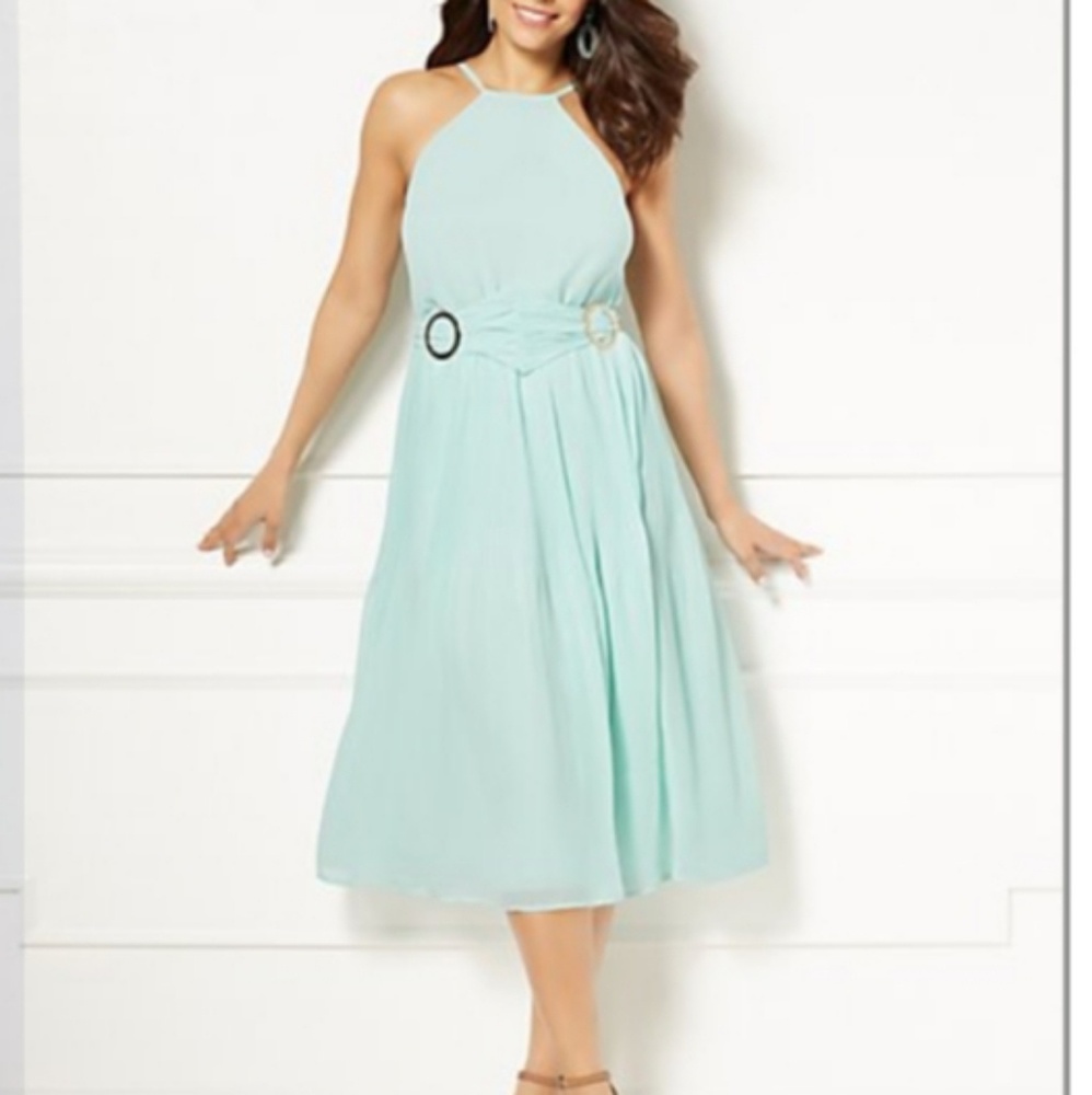 Eva Mendes Collection Saorise Halter Dress